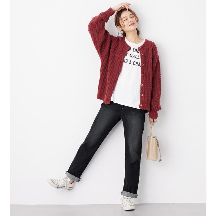 楽ちんゆったり裏起毛デニムレギンスパンツ | Viola e Viola | 詳細画像20 