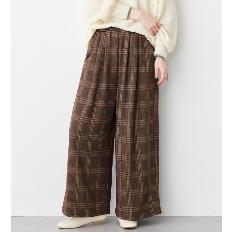 裏ファー美脚ワイドパンツ | Viola e Viola | 詳細画像18 