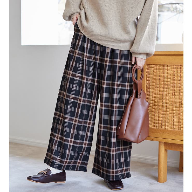 裏ファー美脚ワイドパンツ | Viola e Viola | 詳細画像28 