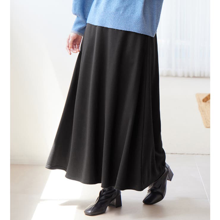 裏ファーフレアーマキシスカート | Viola e Viola | 詳細画像10 