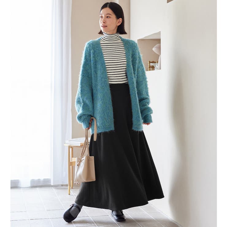 裏ファーフレアーマキシスカート | Viola e Viola | 詳細画像12 