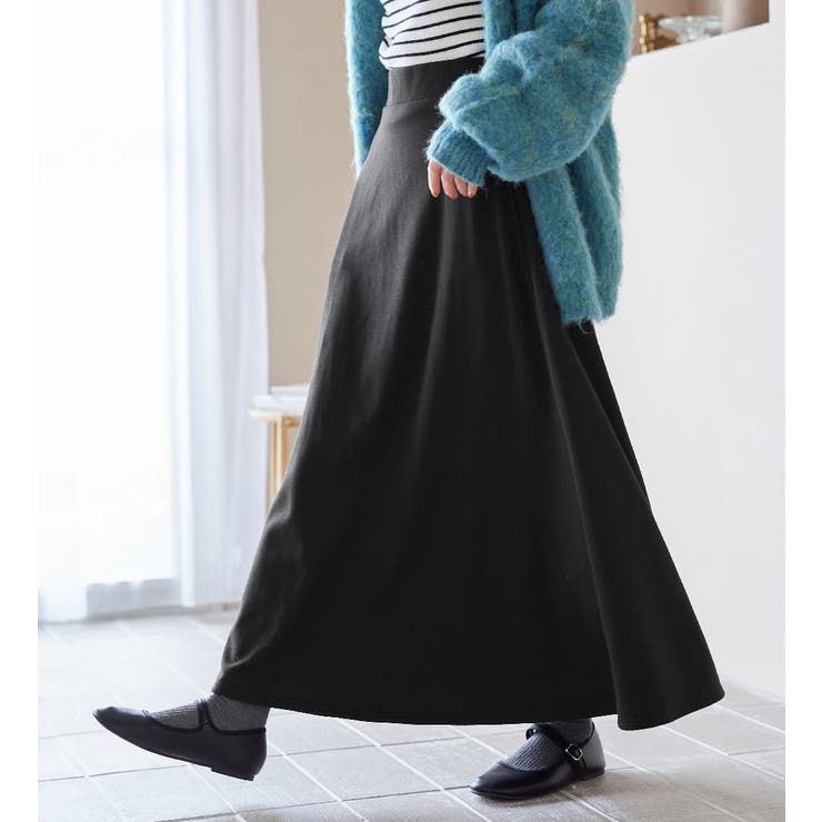 裏ファーフレアーマキシスカート | Viola e Viola | 詳細画像13 