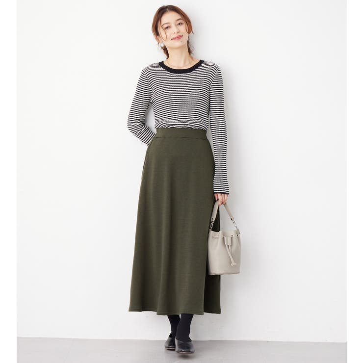 裏ファーフレアーマキシスカート | Viola e Viola | 詳細画像26 