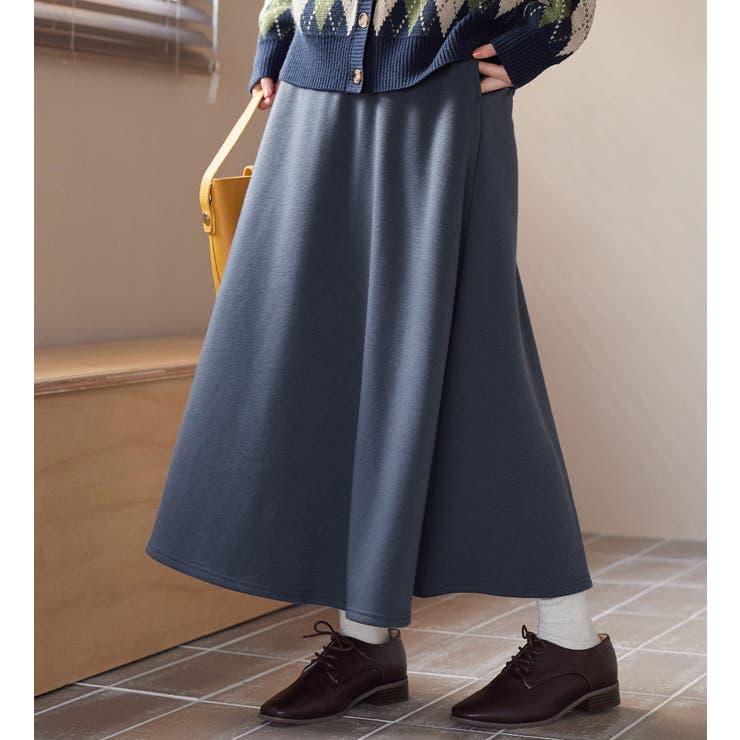 裏ファーフレアーマキシスカート[品番：ATTW0007404]｜Viola e Viola