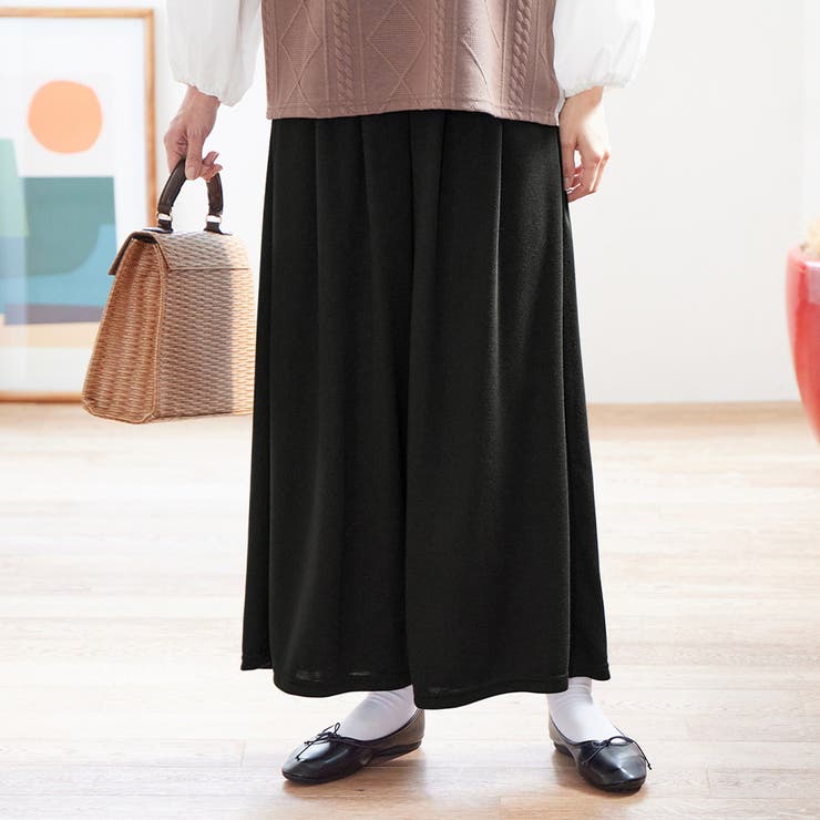楽ちんきれい美脚ワイドパンツ | Viola e Viola | 詳細画像27 