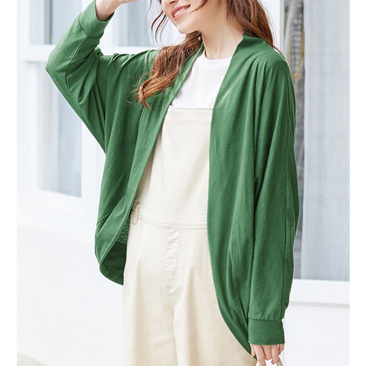 グリーン | ゆるドルマンカーディガン | Viola e Viola