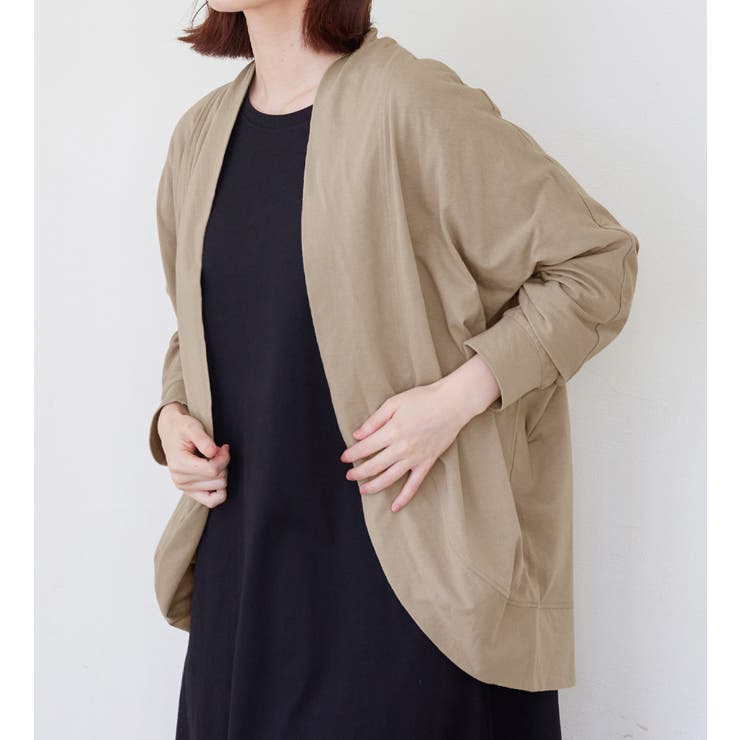 グレージュ | ゆるドルマンカーディガン | Viola e Viola