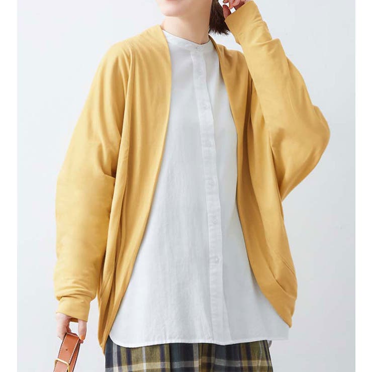 イエロー | ゆるドルマンカーディガン | Viola e Viola