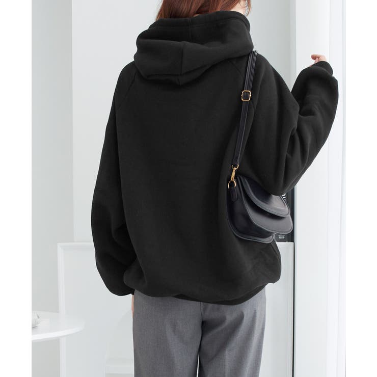 裏起毛パフ袖ゆったりパーカー       | alotta | 詳細画像30 