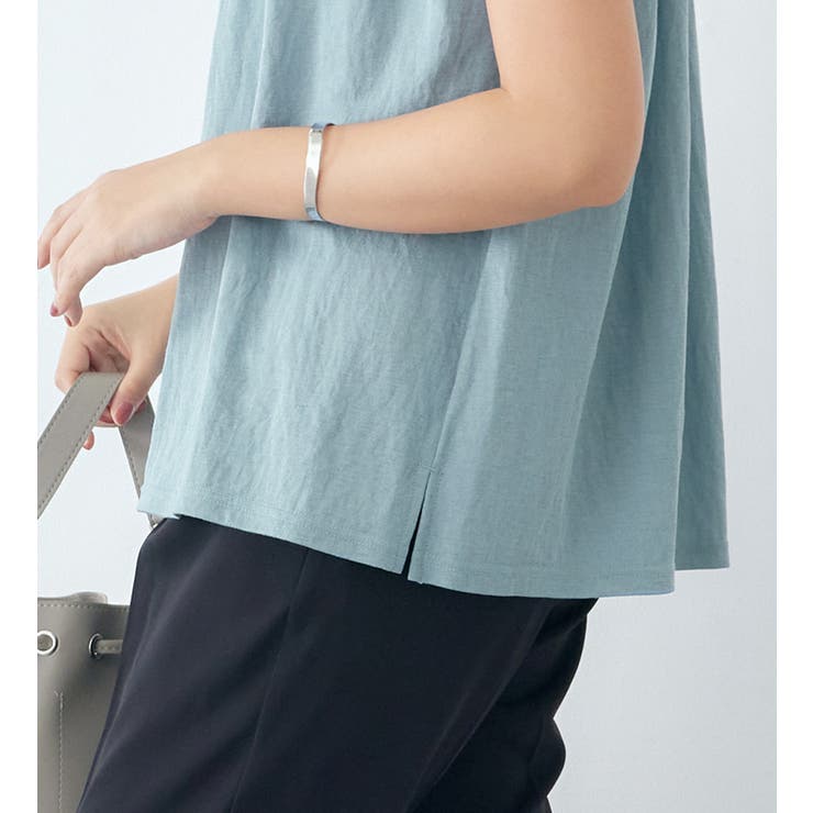 ギャザーデザインカットソーブラウス | alotta | 詳細画像7 