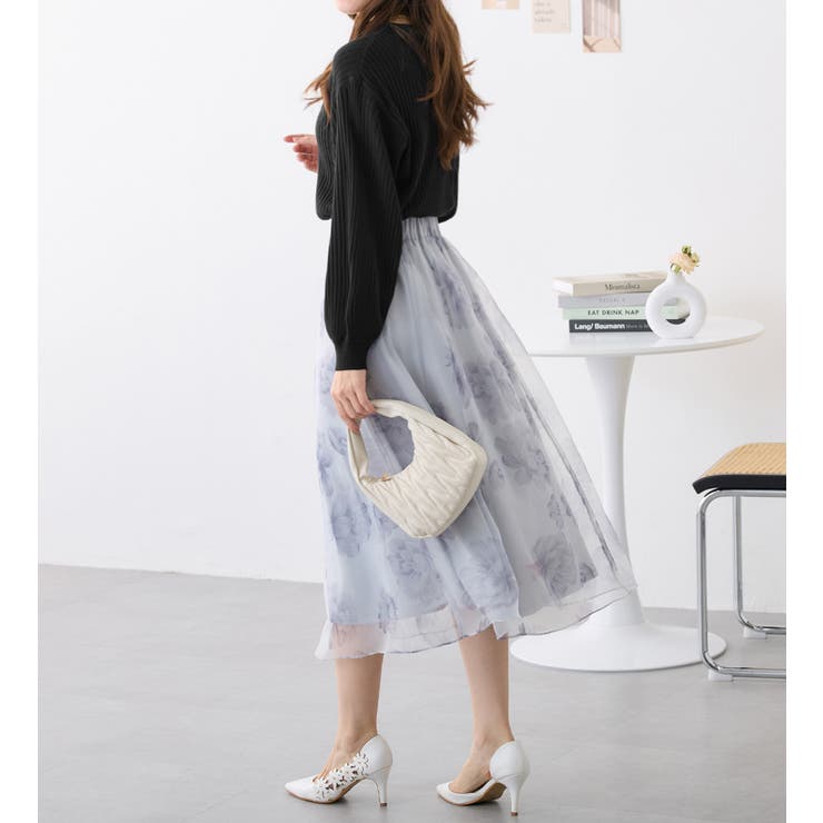 カシミヤタッチボリューム袖ニット | alotta | 詳細画像39 