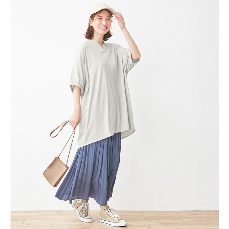 スキッパーゆるドルマンチュニック | Viola e Viola | 詳細画像14 