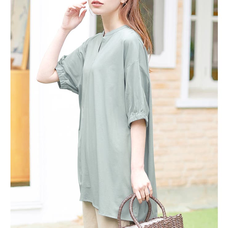 スキッパーゆるドルマンチュニック | Viola e Viola | 詳細画像17 