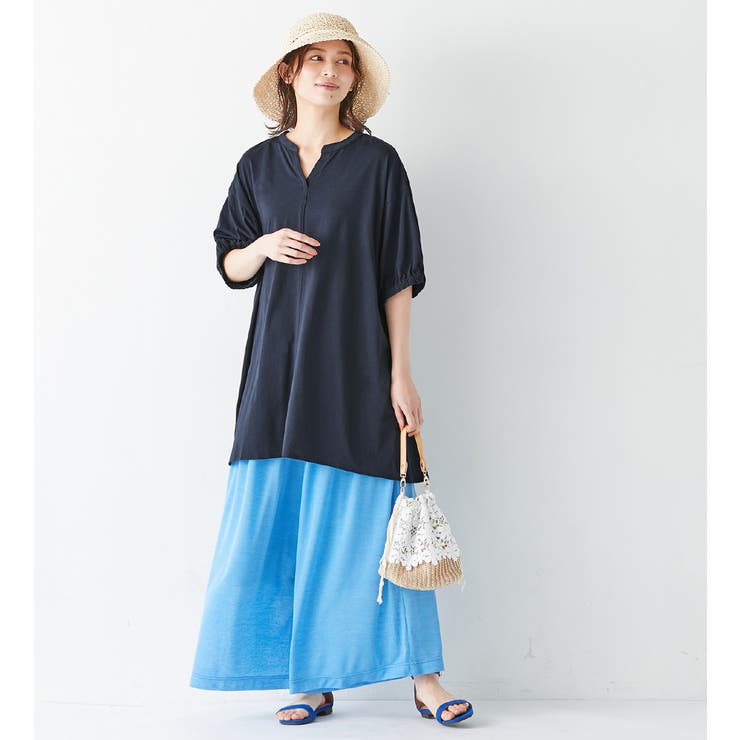 スキッパーゆるドルマンチュニック | Viola e Viola | 詳細画像9 