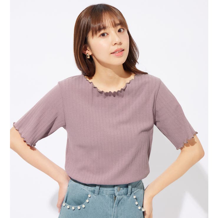 メロウ使いテレコリブＴシャツ | alotta | 詳細画像11 