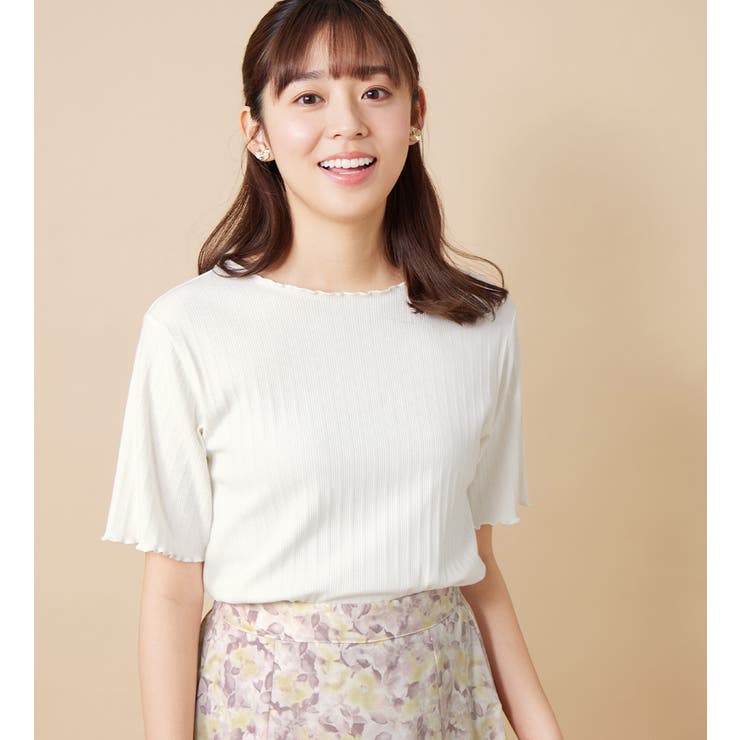 メロウ使いテレコリブＴシャツ | alotta | 詳細画像15 