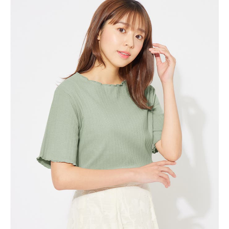 メロウ使いテレコリブＴシャツ | alotta | 詳細画像7 