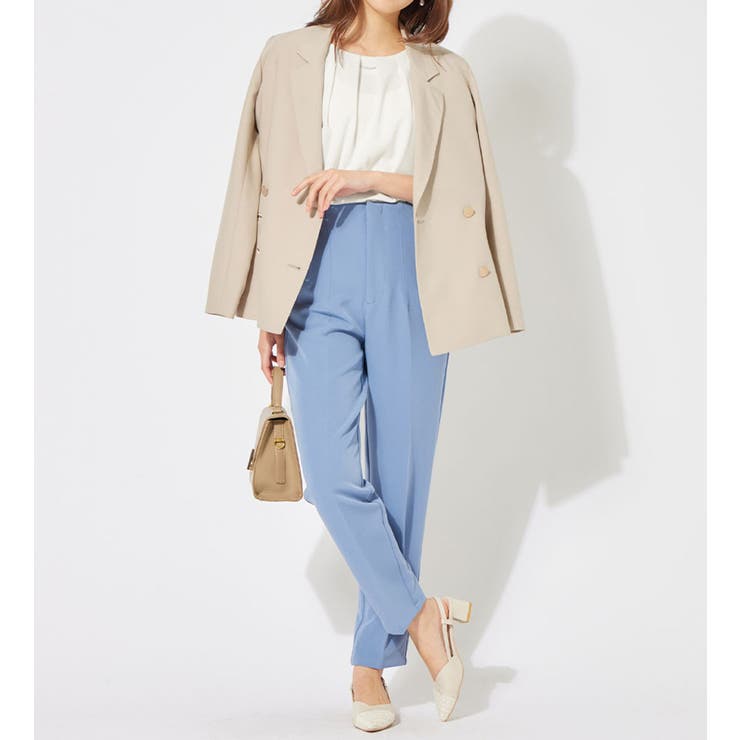 メタルパーツ付タックブラウス | alotta | 詳細画像6 