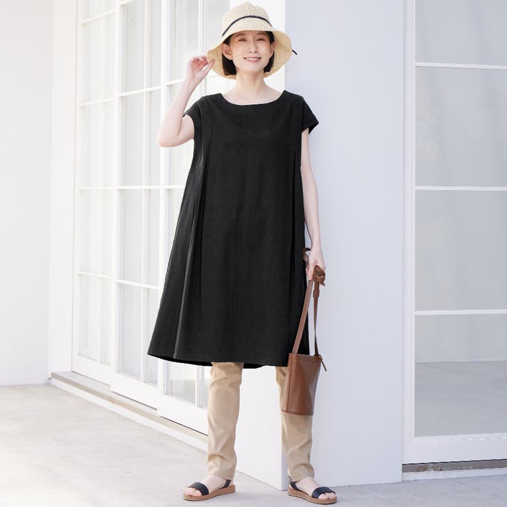 綿１００％タック使いワンピース（ショート | Viola e Viola | 詳細画像16 