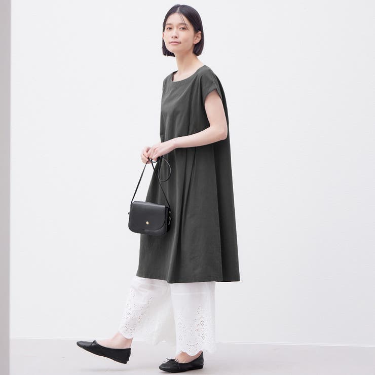 綿１００％タック使いワンピース（ショート | Viola e Viola | 詳細画像17 