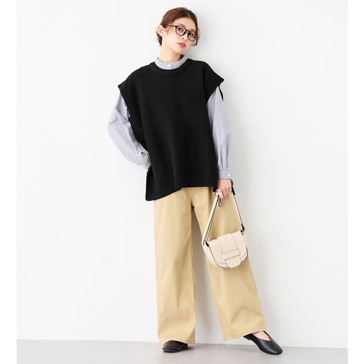 ケーブル柄ニットベスト | Viola e Viola | 詳細画像12 