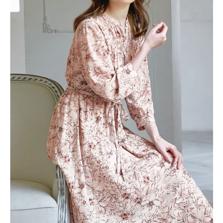 パンダ80cmマリエッタ柄ワンピース zbysg50_1.jpg