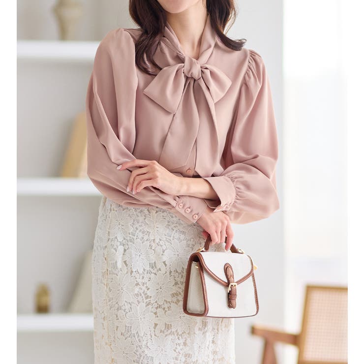 ボウタイデザインブラウス         | alotta | 詳細画像29 