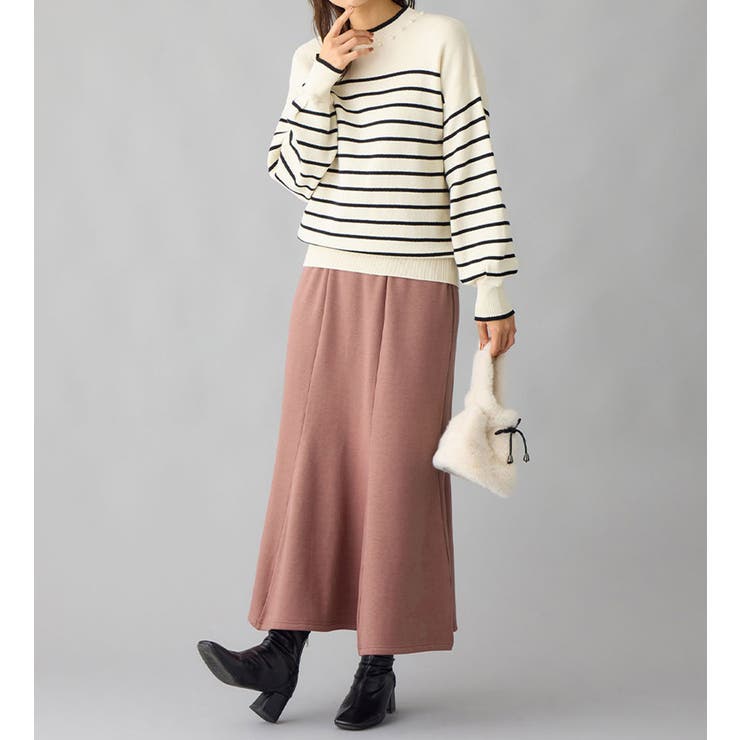 裏ファー切替マーメイドスカート      | alotta | 詳細画像7 