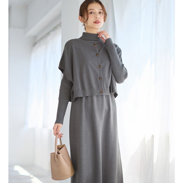 2点セットニットワンピース[品番：ATTW0007468]｜Viola e Viola