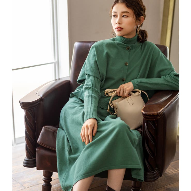 (o_n)　willfully2wayニットワンピ willfully2wayニットワンピ