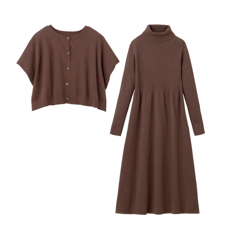 2点セットニットワンピース[品番：ATTW0007468]｜Viola e Viola