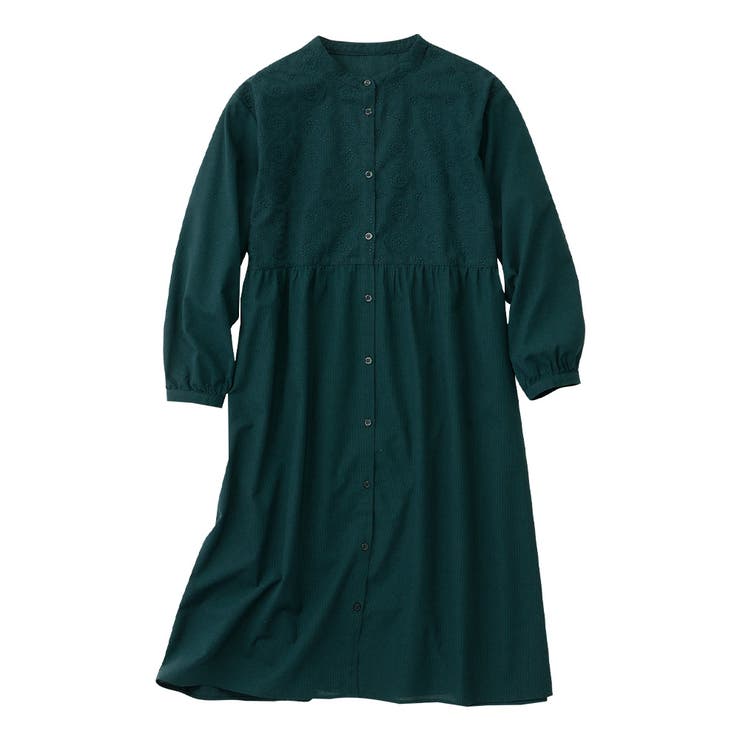 刺しゅうの大人シャツワンピース | Viola e Viola | 詳細画像21 