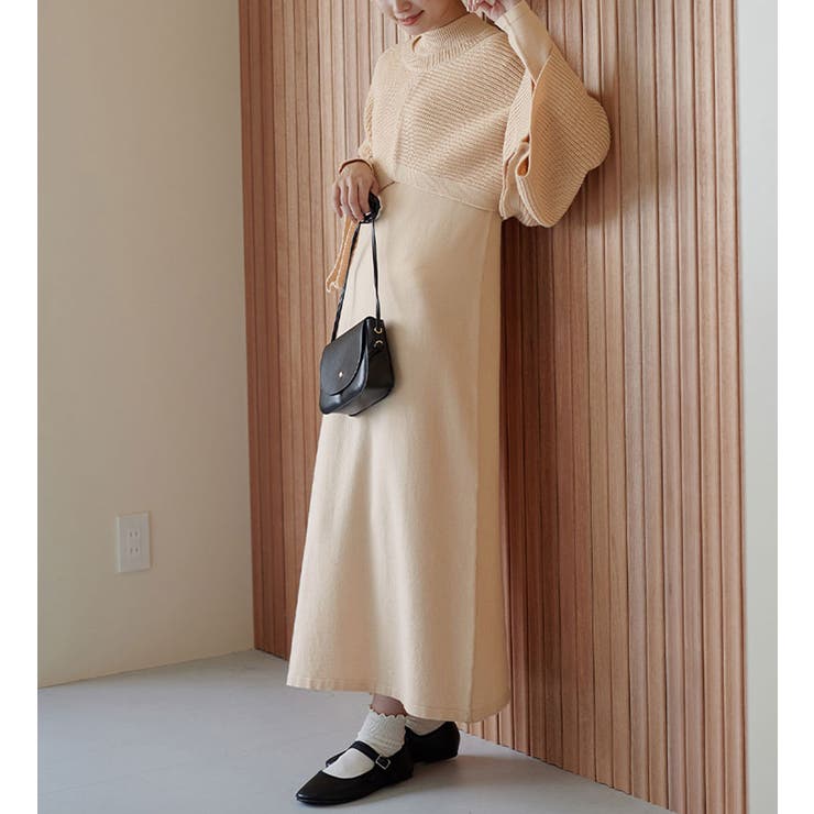 ボレロ＆ベストの２点セットニットワンピ | Viola e Viola | 詳細画像11 