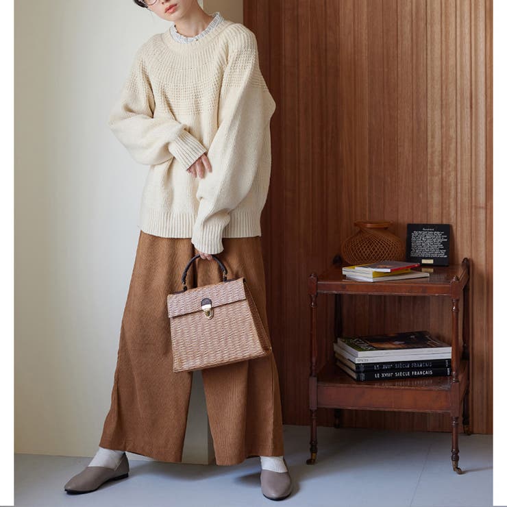 機能付求心編みニット | Viola e Viola | 詳細画像5 