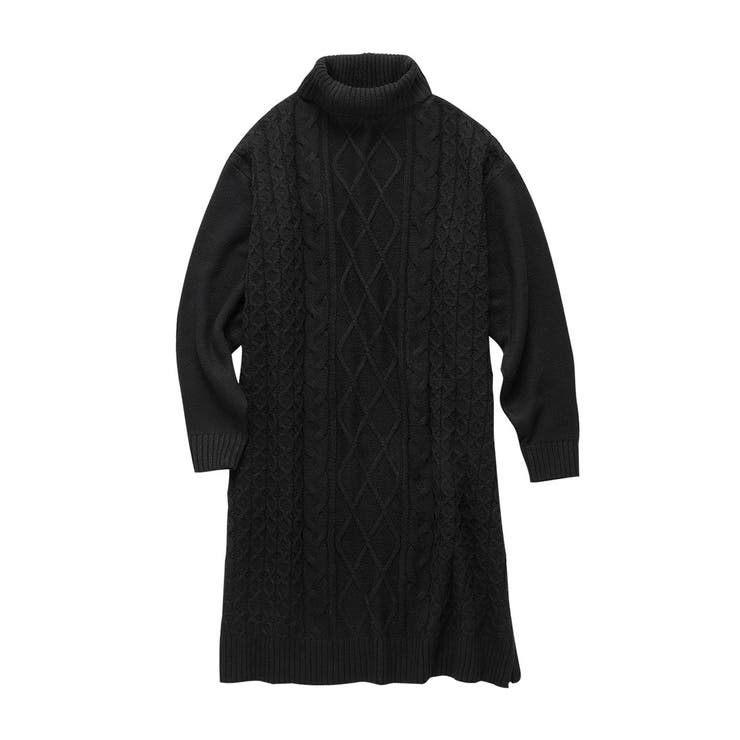 ふんわりケーブルニットワンピ | Viola e Viola | 詳細画像18 