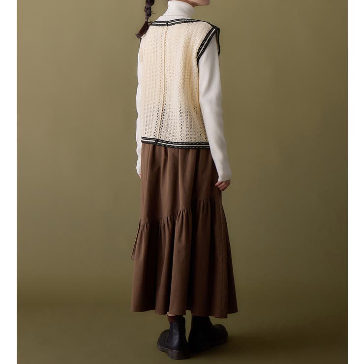 お花刺しゅうクロシェベスト | Viola e Viola | 詳細画像6 