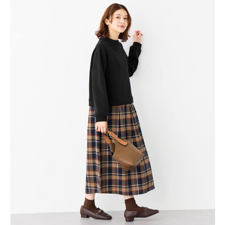 楽ちんコーデ裏起毛ドッキングワンピ | Viola e Viola | 詳細画像23 