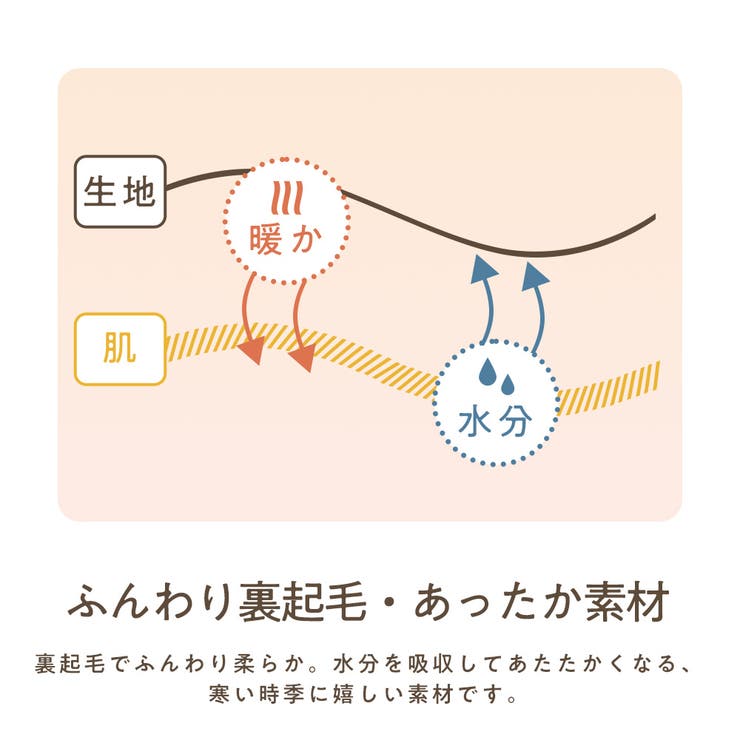 機能付もっちり裏起毛トップスハイネック | Viola e Viola | 詳細画像1 