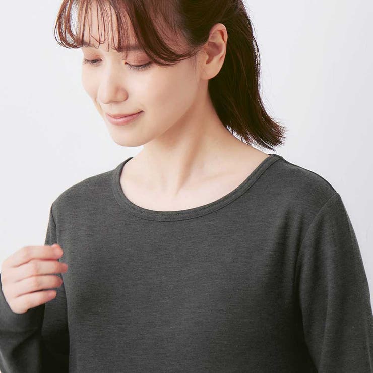 機能付もっちり裏起毛トップスクルーネック | Viola e Viola | 詳細画像8 