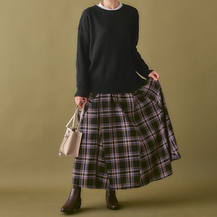 綿１００％鹿の子編みゆるニット | Viola e Viola | 詳細画像11 