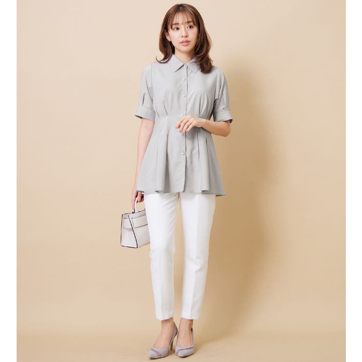 ウエストタックパール調チュニックブラウス | alotta | 詳細画像5 