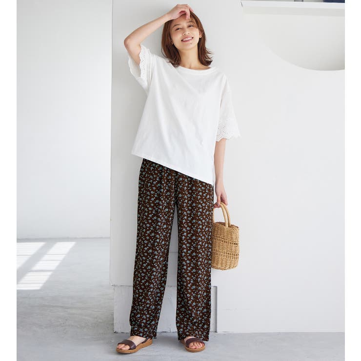 小花プリントイージーパンツ | Viola e Viola | 詳細画像7 