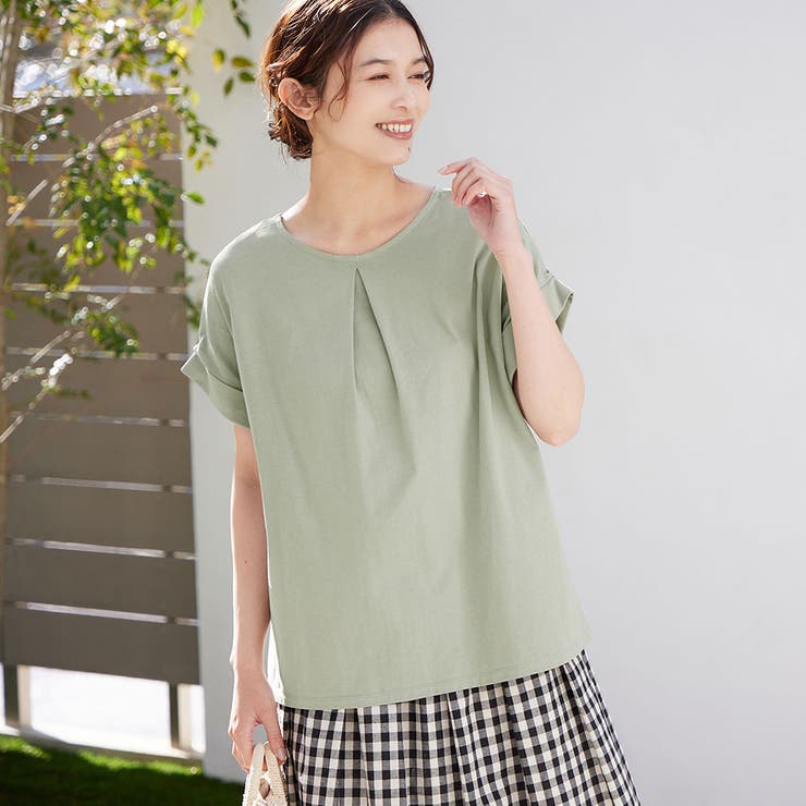 さらひやコットン前後２ＷＡＹトップス | Viola e Viola | 詳細画像7 