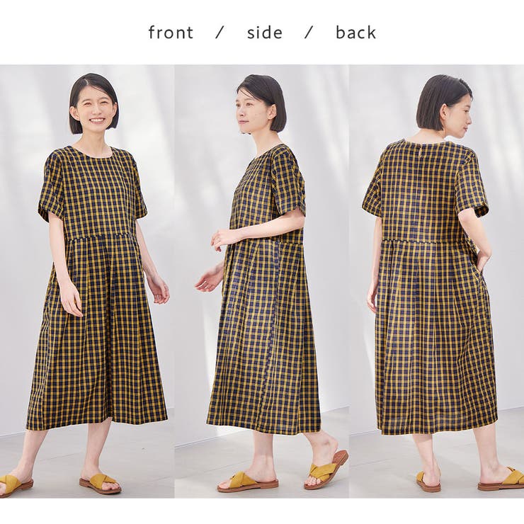 タック切替デザインワンピース | Viola e Viola | 詳細画像5 