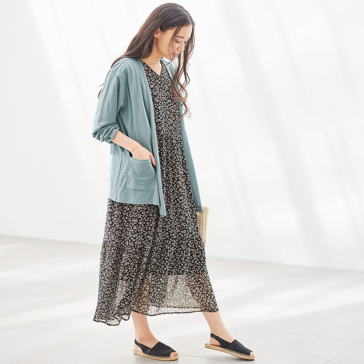 ひんやり冷感カーディガン＜ミドル丈＞ | Viola e Viola | 詳細画像9 