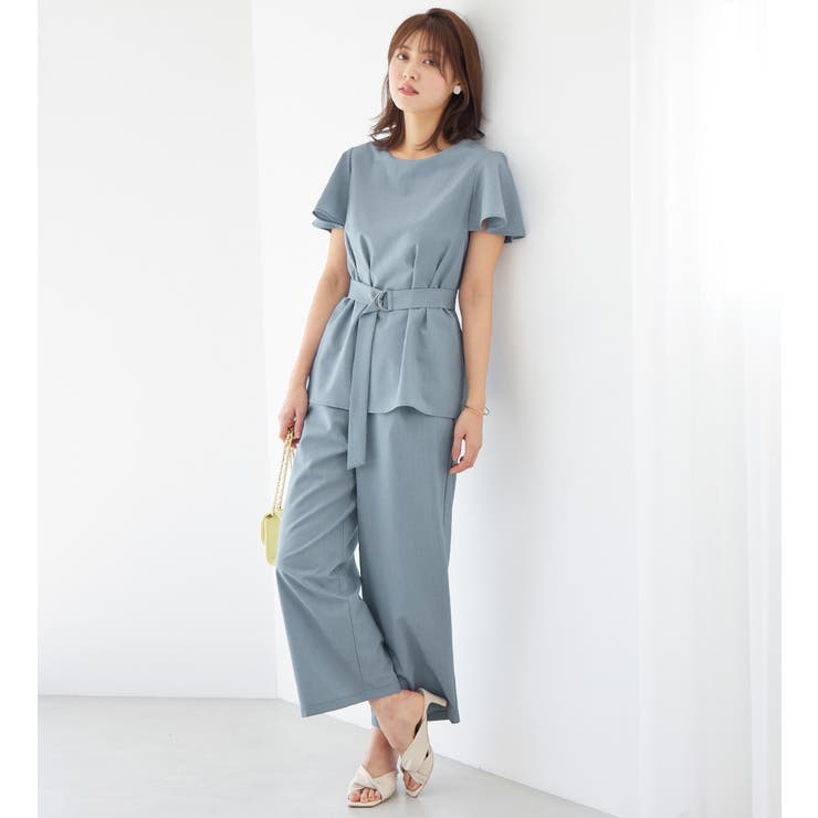 麻調袖タックブラウス | alotta | 詳細画像11 