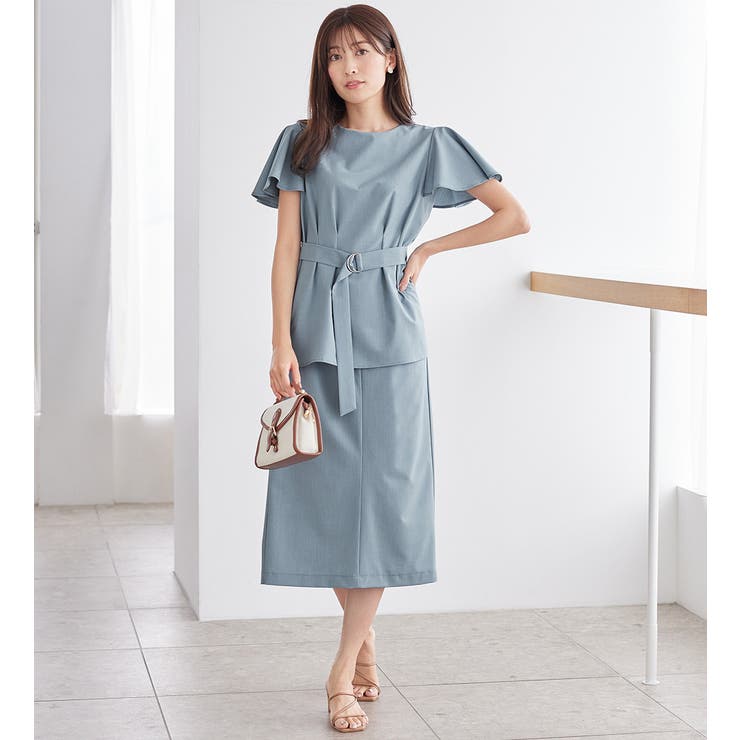 麻調セミタイトスカート | alotta | 詳細画像10 