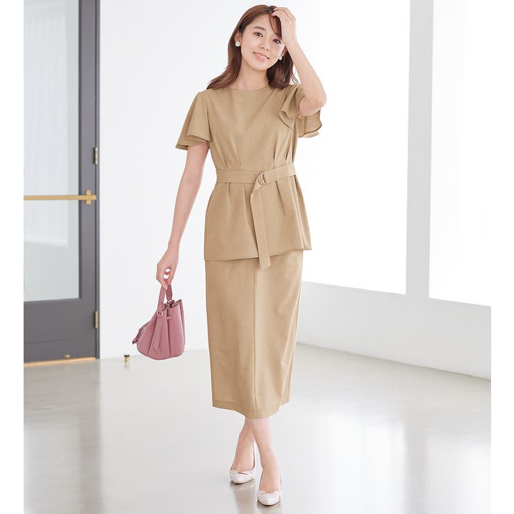 麻調セミタイトスカート | alotta | 詳細画像9 