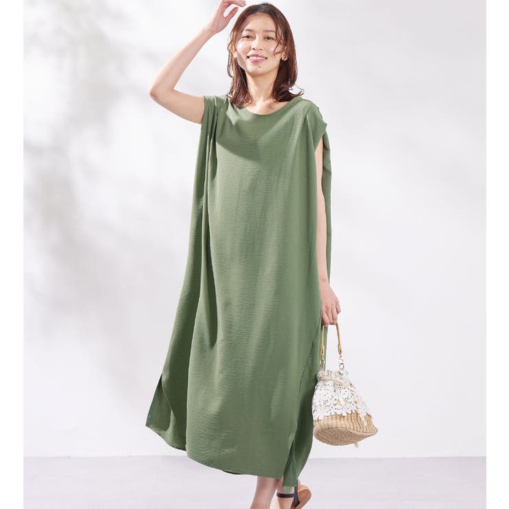 リネン風ゆるワンピース | Viola e Viola | 詳細画像1 