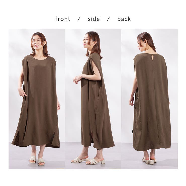 リネン風ゆるワンピース | Viola e Viola | 詳細画像5 